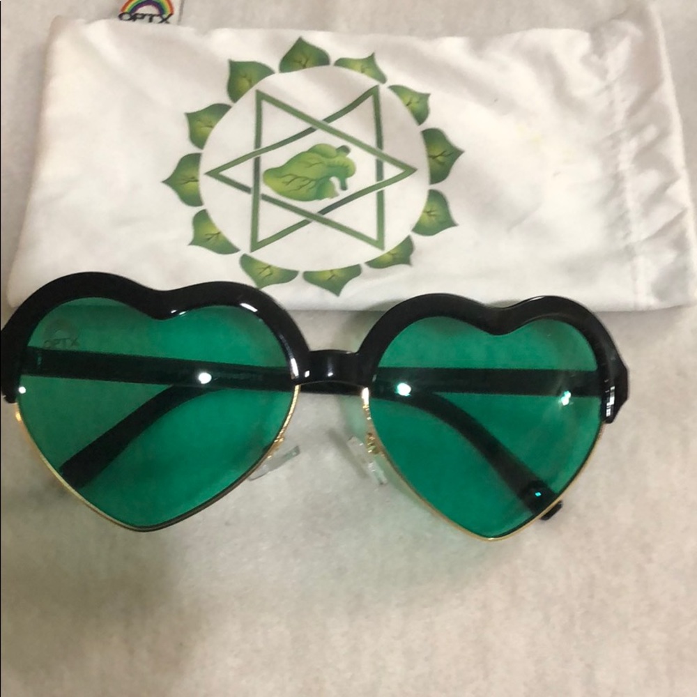 RainbowOPTX GREEN HEART FRAME